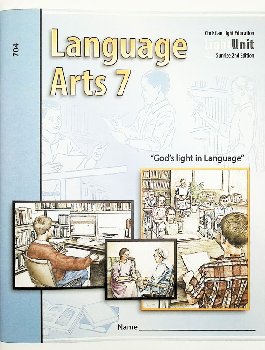 Language Arts LightUnit 704 Sunrise 2nd Edition