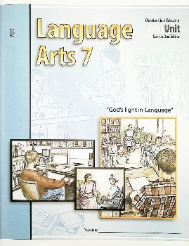 Language Arts LightUnit 707 Sunrise 2nd Edition