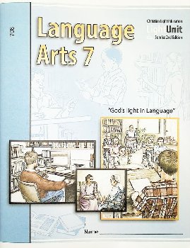 Language Arts LightUnit 708 Sunrise 2nd Edition