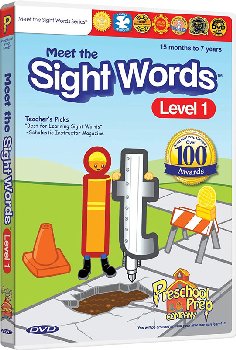 Meet the Sight Words Level 1 DVD