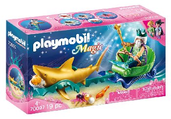 Man/Women/Boy/Girl & Baby B Playmobil Magic Mermaid World  Family of 5 2019 