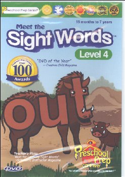 Meet the Sight Words Level 4 DVD