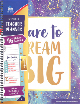 Galaxy Dare to Dream Big Teacher Planner