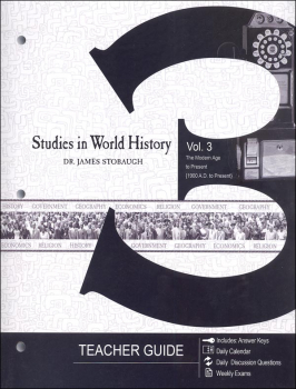 Studies in World History Volume 3 - Teacher