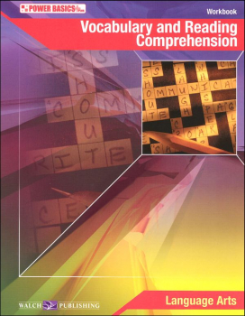 Vocabulary and Reading Comprehension Student Workbook and Key