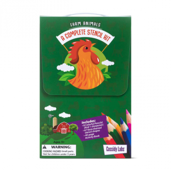 Farm Animals Stencil Kit (Stencil Kits)