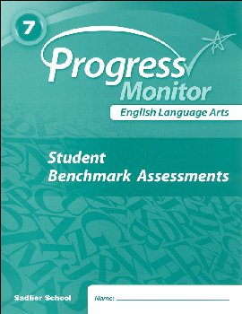 Progress Monitor English Language Arts Student Benchmark Assessments Booklet Grade 7