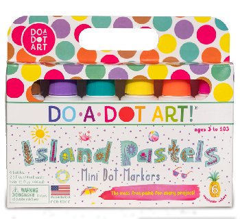 Mini Dot & Doodles Island Pastels