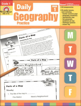 Daily Geography Practice Gr. 1
