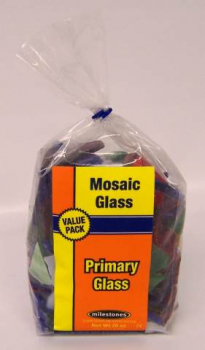 Mosaic Glass Primary Stained Glass Value Pack