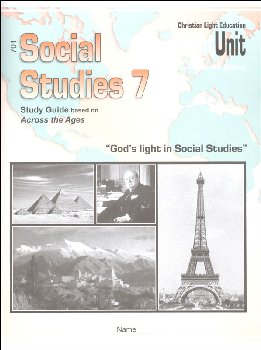 Social Studies 701 LightUnit Sunrise Preliminary Edition