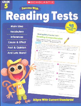 Reading Tests Grade 5 (Scholastic Success Wit