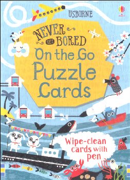 Never Get Bored On the Go Puzzle Cards