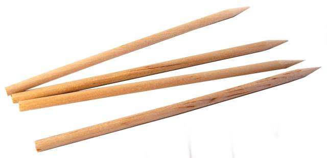 Scratch Art Wood Sticks (25pk)