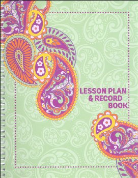 Positively Paisley Lesson Plan & Record Book
