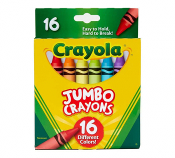 Crayola Jumbo Crayons 16 count