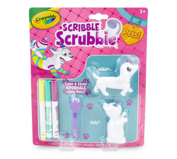 Crayola Scribble Scrubbie Pets! Pet Pack 3 (Dog/Cat)