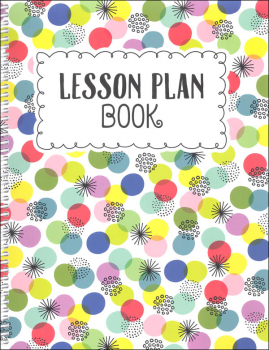 Year-Long Lesson Plan Book - Color Pop