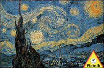 Starry Night First Masterpiece Puzzle 1000pc