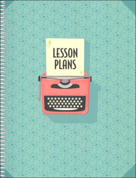 Year-Long Lesson Plan Book - Mid-Century Mod
