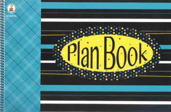 Black, White and Bold Plan Book