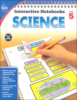 Interactive Notebooks: Science - Grade 5 | Carson-Dellosa | 9781483831251