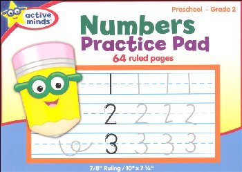 Active Minds Numbers Practice Pad