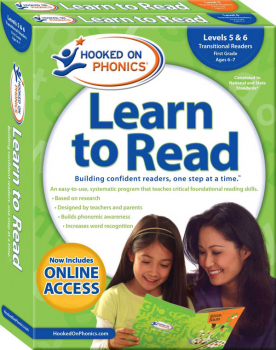 Hooked on Phonics Learn to Read Levels 5 & 6 - First Grade