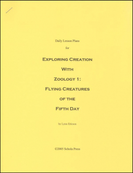 Daily Lesson Plans for Exploring Creation with Zoology1