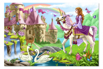 Fairy Tale Castle Floor Puzzle (48 Pieces)