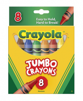 Crayola Jumbo Crayons 8 Count
