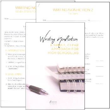 Writing Nonfiction: A Simple, Clear Approach for High Schoolers Set