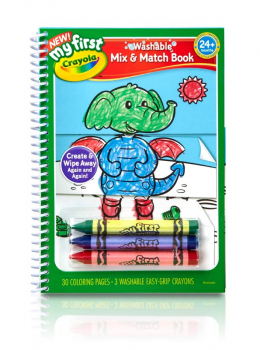 Download My First Crayola Washable Mix & Match Book | Crayola