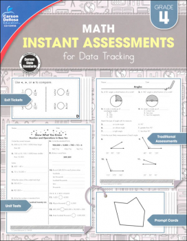 Math Instant Assessments for Data Tracking - Grade 4