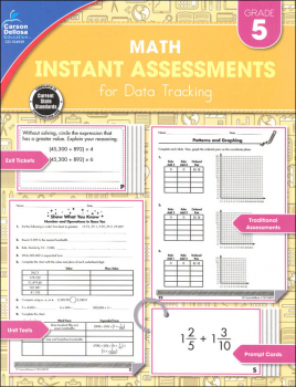 Math Instant Assessments for Data Tracking - Grade 5