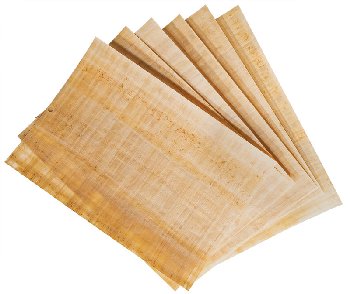 Papyrus Sheets - Set of 6