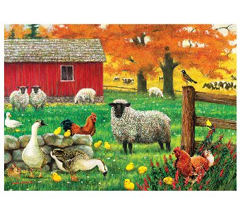 Sheep Farm Tray Puzzle (35 piece)