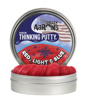 Red, Light & Blue Putty 4" Tin with Glow Charger (Phantoms)