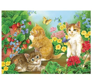Kitten Playtime Tray Puzzle (35 piece)