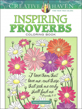 Inspiring Proverbs Coloring Book (Creative Haven)