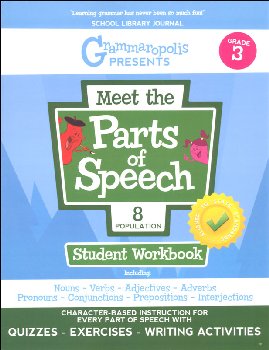 Meet the Parts of Speech Student Workbook Grade 3 (Grammaropolis)