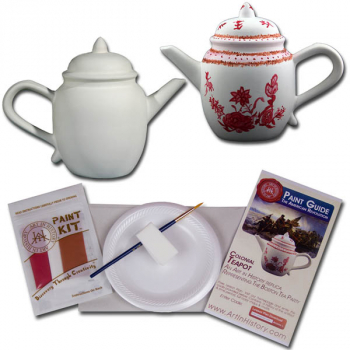 American Revolution - Colonial Teapot (Hands on History Pottery Kit)