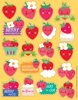 Strawberry Scented Stickers