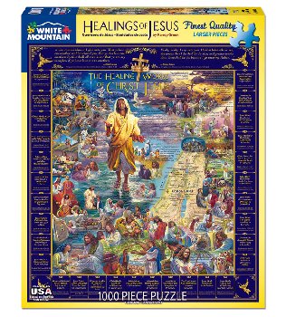 Healing of Jesus Puzzle (1000 piece)