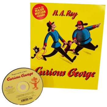 Curious George Book & CD
