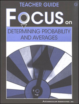 Determining Probability and Averages Teacher Guide G