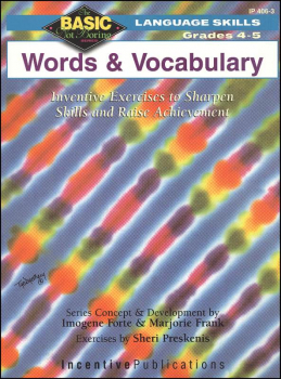 Basic, Not Boring: Words and Vocabulary Grades 4-5