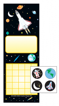 Space Personal Incentive Charts and Stickers