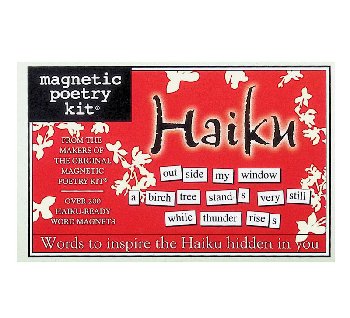Haiku Magnetic Poetry Set