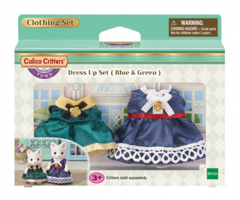 Dress Up Set-Blue & Green (Calico Critters)